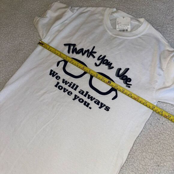 Gildan Penn State University Joe Paterno White Graphic Tee Small NWT - Picture 7 of 9